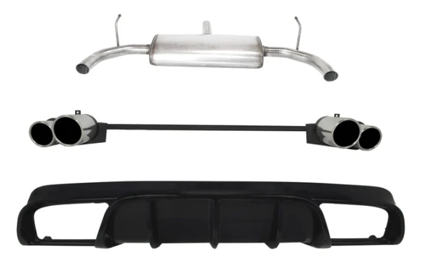 Tłumik dedykowany ALFA ROMEO Giulietta 2010-2016 HATCHBACK 5D - d100-412/100/90* P