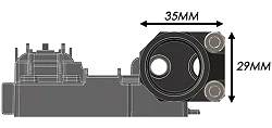 Split-Flow Flex Fuel Sensor Adapter Radium Engineering