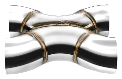 Spawany X-Pipe FMIC.Pro 51mm stal nierdzewna 304