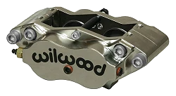 Uniwersalny zacisk hamulcowy 4 tłoczkowy Wilwood 120-13405 Billet Narrow Dynalite niklowany