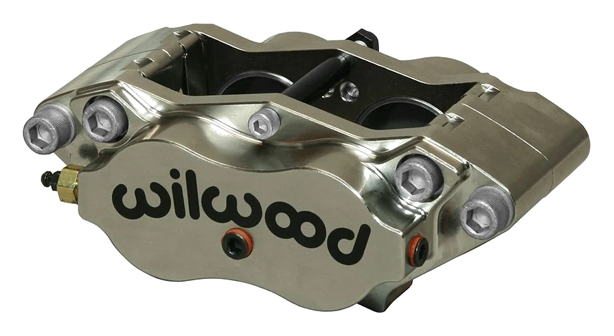Uniwersalny zacisk hamulcowy 4 tłoczkowy Wilwood 120-13405 Billet Narrow Dynalite niklowany