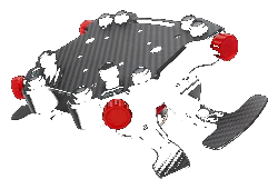 Hub Panel Kontrolny Kierownicy GT Pro SIMAGIC Łopatki Zmiany Biegów Symulator Simracing
