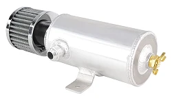 OIL CATCH TANK JRSPEC 0.75L Z 2 BOCZNYMI KRÓĆCAMI AN10 I FILTREM