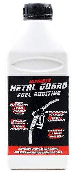 Dodatek Do Paliwa Metal Guard Fuel CLP czyści układ paliwowy i wzbogaca paliwo 1L
