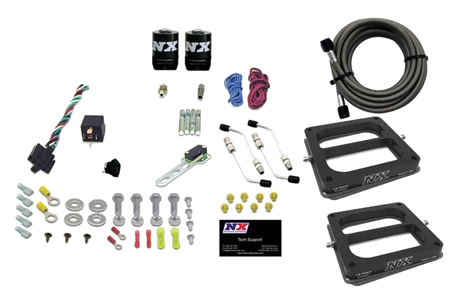 Dual 4500 Conventional Plate System Gasoline Stage 6 50-300Hp without Bottle Nitrous Express NX 30270-00