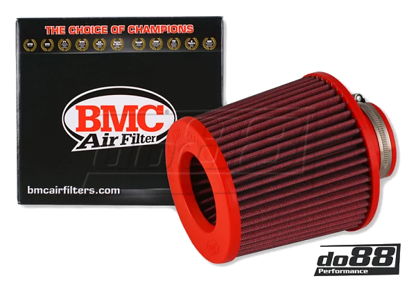 BMC Twin Air stożkowy filtr powietrza, przyłącze 80mm, długość 140mm