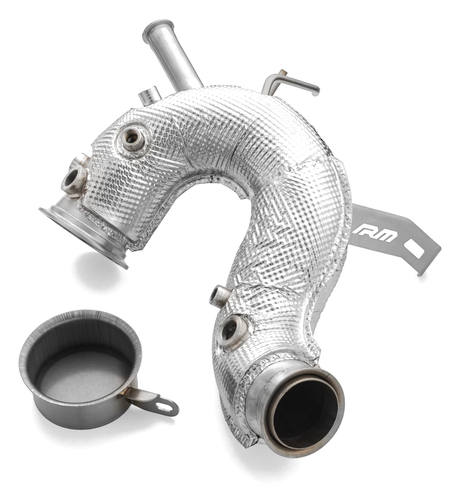 Downpipe RM Motors Volkswagen Golf VIII 2.0 TDI GTD z osłoną termiczną - PROM.216109H