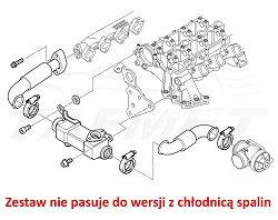 Zamiennik zaworu EGR BMW z silnikami 2.0 2.5 3.0 D M51 M47 M57 - EGR_05/ZU
