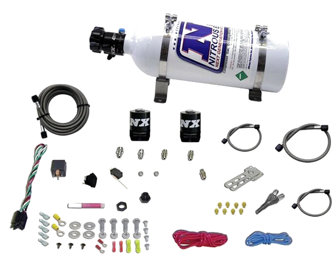 EFI Single Nozzle System with 5Lb Bottle for Ford (35-50-75-100-150 Hp) Nitrous Express NX 20922-05
