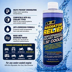 DEI 40200 Radiator Relief Coolant Additive