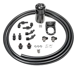 Single Catch Can 6AN Kit Fluid Lock Radium Engineering