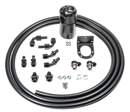Single Catch Can 6AN Kit Fluid Lock Radium Engineering