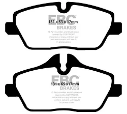 DP41578R Klocki hamulcowe YELLOWSTUFF EBC Brakes BMW 1 Series E81 E82 E87 E88 2 Series F45