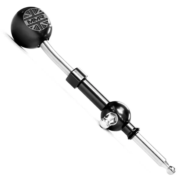 MMR Short Gear Shifter Black Boot Grey for Mini F54 F55 F56 2014+