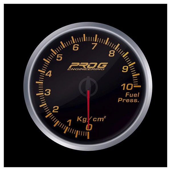 Wskaźnik Pro G Race Series 2 RS, ciśnienia paliwa Kg/cm2 RED 60mm