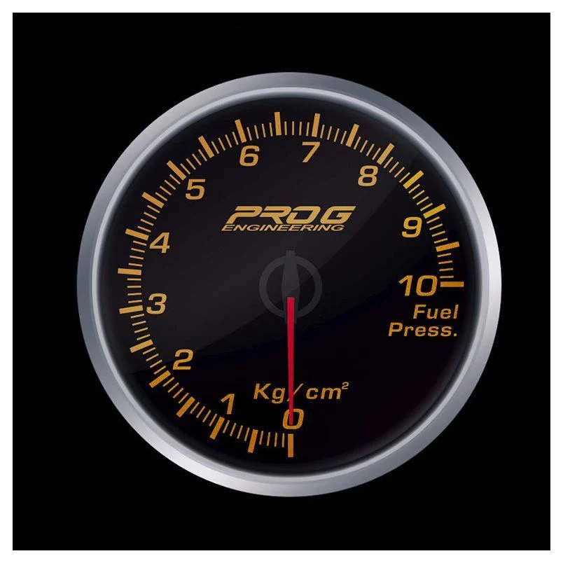Wskaźnik Pro G Race Series 2 RS, ciśnienia paliwa Kg/cm2 RED 60mm