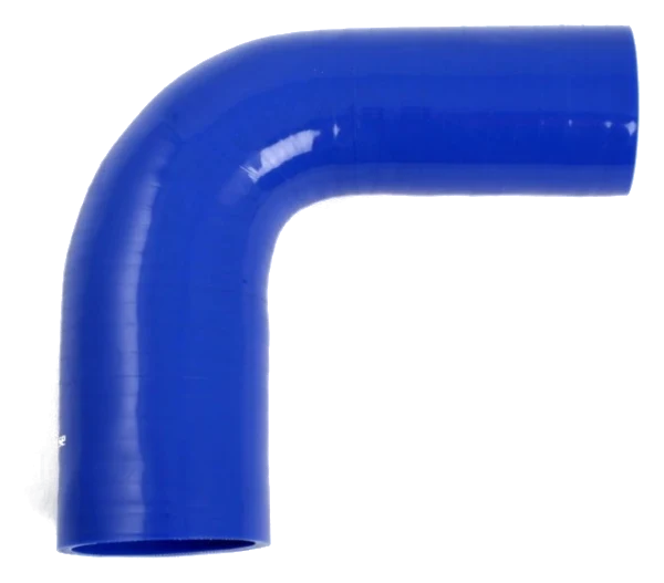 Wąż silikonowy niebieski 90 stopni 1,75 - 2,5" (45-63mm)