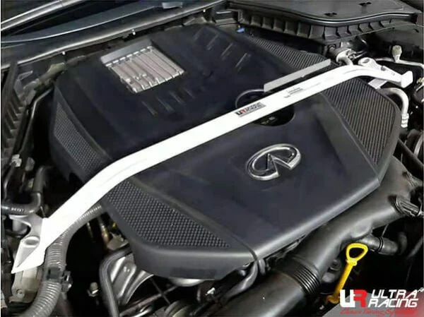 Rozpórka przednia (Front Upper Strut Bar)(3998) Ultra Racing Infiniti Q50 S (V37) 2.0T 2WD FL 16+