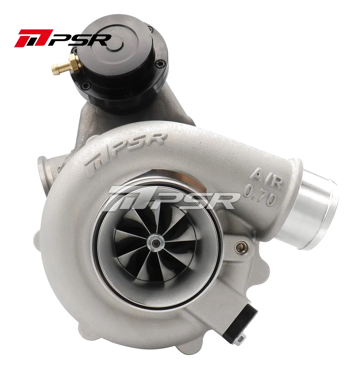 Turbosprężarka Pulsar PSR 5449G Dual Bar Bearing T51R Mod .72A/R T3 IWG (+V-Band to T3 Adapter)