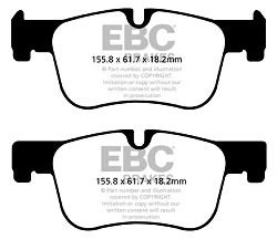 DP42143R Klocki hamulcowe YELLOWSTUFF EBC Brakes BMW 1 Series F20 118 1 Series F20 120 1 Series xDrive F20 118 1 Series xDrive F20 120 1 Series F21 118 1 Series F21 120 1 Series xDrive F21 1