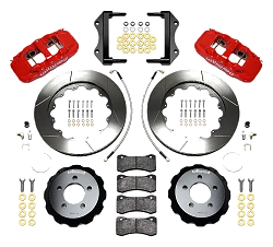 Wilwood 140-14067-R AERO6 Big Brake Kit Przedni zestaw hamulcowy 14.25" Nacinany Dodge Chrysler