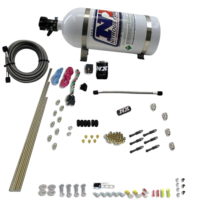 Zestaw Nitro Nitrous Express NX 93066-15 Suchy bezpośredni 6 cyl butla 15lb