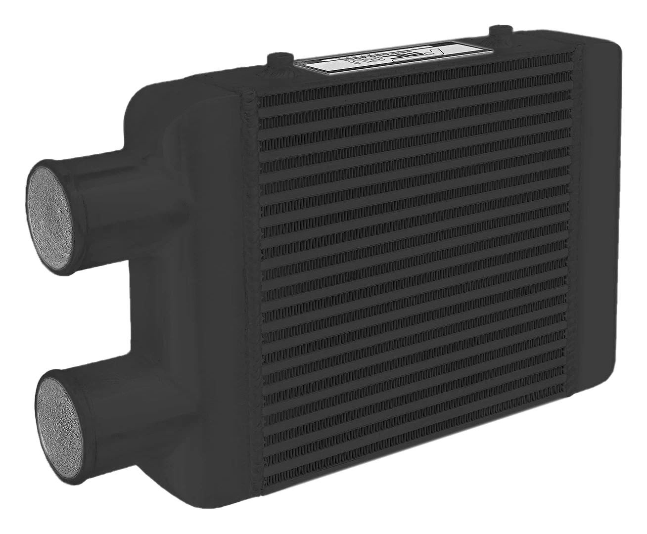 Intercooler 300x300x76mm Jednostronny czarny FMIC.EU