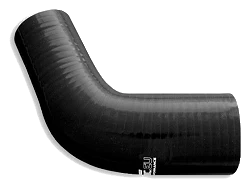 Silikonowe kolanko redukcyjne 67' 16/25mm Czarny - 006716/25-B