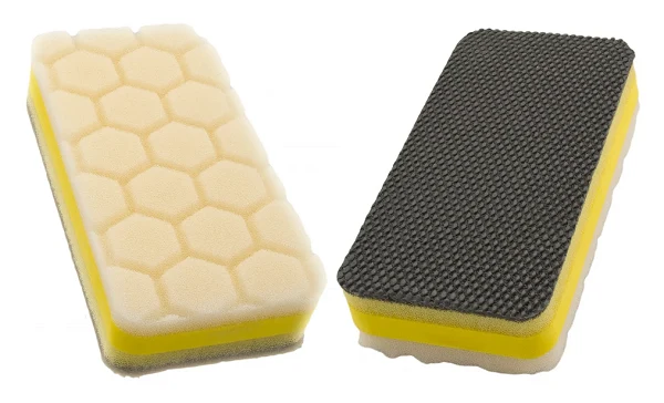 FLEXIPADS Clay Pad Applicator WHITE Light Polish