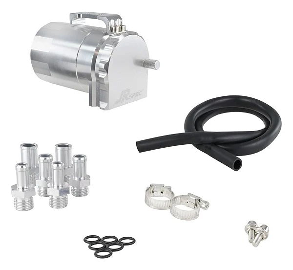 Oil Catch Tank JRspec 350ml z króćcami 6 8 10mm