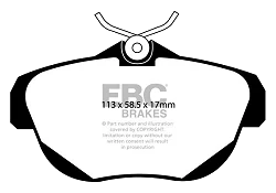 DP1971 Klocki hamulcowe ULTIMAX2 EBC Brakes Citroen Dispatch Combi Citroen COMMERCIAL Jumpy Fiat COMMERCIAL Scudo Peugeot E7 Expert Tepee Peugeot COMMERCIAL Expert Toyota COMMERCIAL Proace D