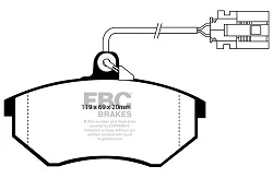 DP981 Klocki hamulcowe ULTIMAX2 EBC Brakes Volkswagen Corrado Golf Mk3 Passat B3 Vento Vento GT Golf Mk3 GTi