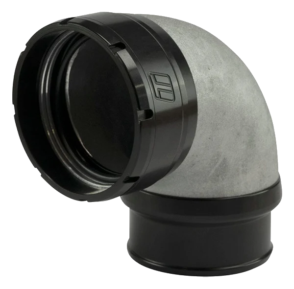 Adapter turbo LockSleeve wylot sprężarki 2,50″ do kolanka 90° z króćcem węża 2,50″ Turbosmart