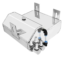 Aluminiowy Zbiorniczek JRspec 2L z Króćcami