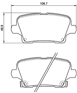 DP23125 Klocki hamulcowe GREENSTUFF EBC Brakes Opel Insignia Country Tourer Insignia Grand Sport Insignia Sport Tourer VAUXHALL Insignia Country Tourer Insignia Grand Sport Insignia Sport To