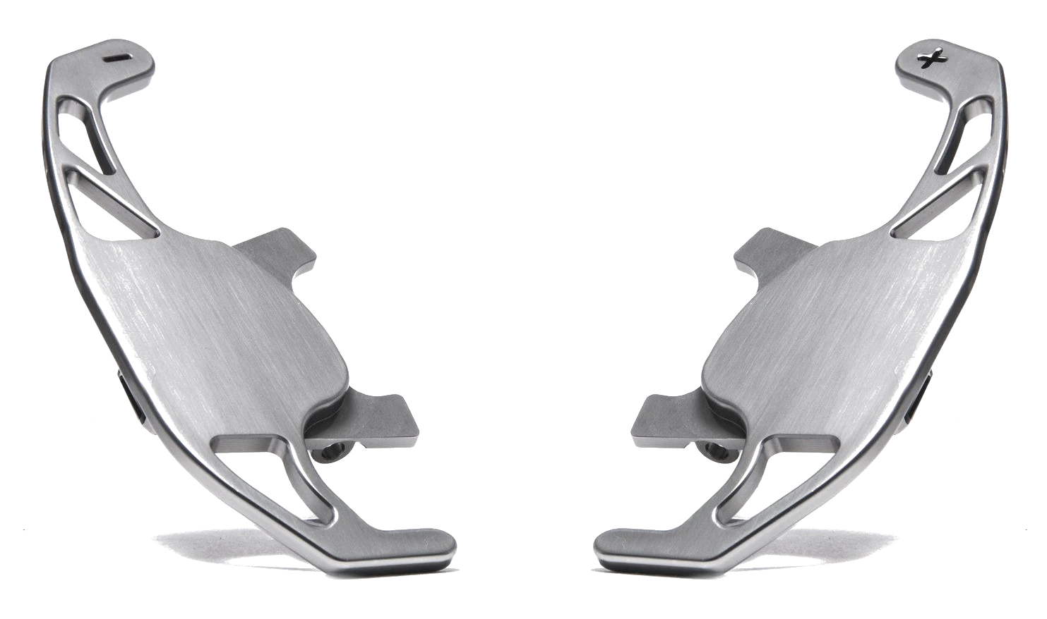 RacingLine Billet DSG Paddles Titanium finish for Audi 8V A3 S3 non-Audi Sport steering wheel Seat Leon III 5F