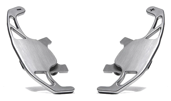 RacingLine Billet DSG Paddles Titanium finish for Audi 8V A3 S3 non-Audi Sport steering wheel Seat Leon III 5F