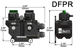 DFPR Dual Fuel Pressure Regulator Radium Engineering 20-1102