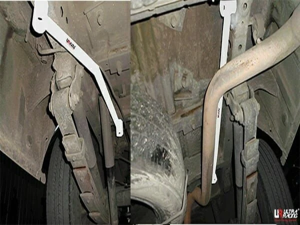 Rozpórka tylna dolna (Rear Lower Bar) (2827P) Ultra Racing Toyota Commuter (H200) 2.5D 2WD 04+