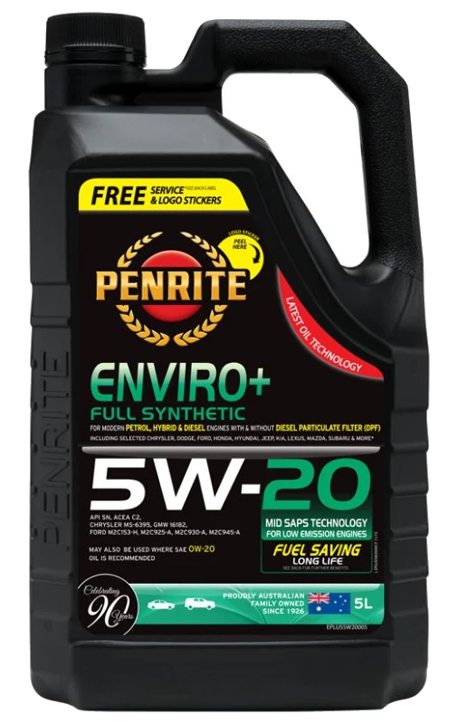 Olej silnikowy Penrite Enviro + 5W20 Full Synthetic 5L