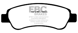 DP1974 Klocki hamulcowe ULTIMAX2 EBC Brakes Citroen Relay Combi Citroen COMMERCIAL Jumper Q14 Relay Q14 Fiat COMMERCIAL Ducato Peugeot COMMERCIAL Boxer