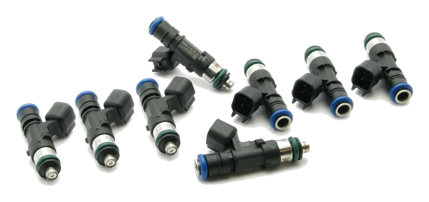 Zestaw wtryskiwaczy DeatschWerks 50lb Dodge Challenger RT/SRT8 Hemi 5.7/6.1/6.4 2008-2015Charger RT/SRT8 Hemi 5.7/6.1/6.4 2006-2015 RAM(1500/2500) 2003-2015 Hemi 5.7/6.1 EV14 Universal
