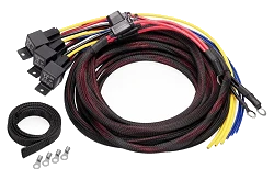 Nuke Performance Wiring Kit for Triple Fuel Pumps 30-Amp Battery Connection