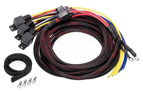 Nuke Performance Wiring Kit for Triple Fuel Pumps 30-Amp Battery Connection