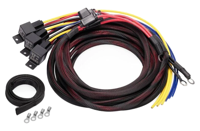 Nuke Performance Wiring Kit for Triple Fuel Pumps 30-Amp Battery Connection