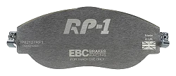 DP82127RP1 Sportowe klocki hamulcowe RP-1 Racing EBC Brakes Audi A3 8Y A3 quattro 8Y S3 8V S3 8Y TT 8S TT quattro 8S TTS quattro 8S CUPRA Formentor Leon Seat Leon 5F Leon 5F Cupra Skoda Octa