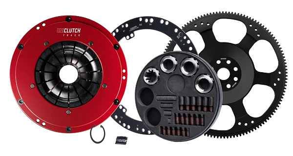 Sprzęgło Dwutarczowe UniClutch Track Z Kołem Zamachowym Subaru WRX GD GG 2.5 Turbo EJ255 Push Type