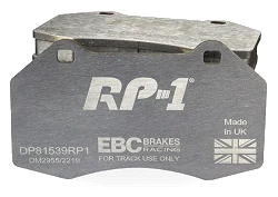DP81539RP1 Sportowe klocki hamulcowe RP-1 Racing EBC Brakes Alpine A110 A110 S Chevrolet HHR Opel Corsa D OPC Corsa E OPC Renault Clio Mk3 Megane Coupe Mk3 VAUXHALL Corsa D VXR Corsa E VXR C