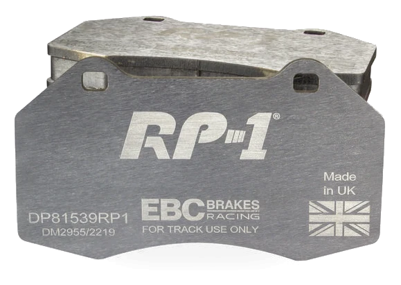 DP81539RP1 Sportowe klocki hamulcowe RP-1 Racing EBC Brakes Alpine A110 A110 S Chevrolet HHR Opel Corsa D OPC Corsa E OPC Renault Clio Mk3 Megane Coupe Mk3 VAUXHALL Corsa D VXR Corsa E VXR C