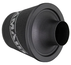 Uniwersalny stożkowy filtr powietrza aluminium Ramair JS-090-BK 90mm